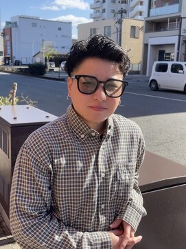 ジン(JIN) ☆モテたい男子久留米☆☆パーマスタイル☆ショートスタイル☆