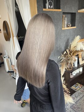 髪屋 紬 【Chu】ハイトーン/ミルクティーベージュ/グレージュ/ホワイト