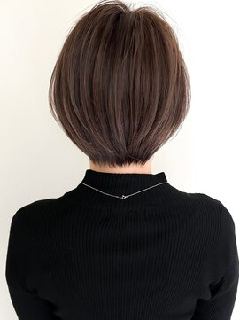 ゴカン バイ ジル ブラン 名古屋(Gokan by JIL BLAN) ハイライトバレイヤージュダブルカラーショートカット30代40代