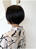 ショートボブ/くせ毛カット/20代30代40代