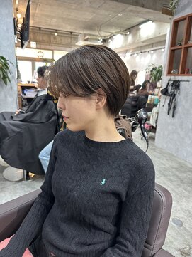 シールドヘアー 沖縄 新都心(C'LD Hair) 丸みショート/小顔ショート/ショートボブ/ハンサムショート