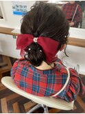 お団子アップ