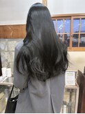 艶のあるオリーブヘア