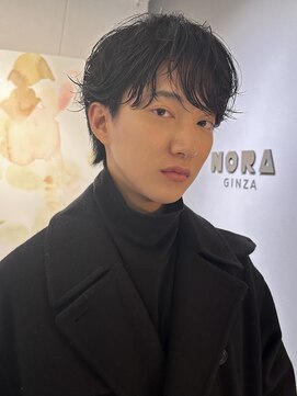 ノラ ギンザ(NORA GINZA) シャドウパーマカルマパーマニュアンスパーマダウンパーマ韓国