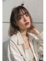 ラナ 新宿(lana)&nbsp;ミディアムレイヤー/レイヤーカット/前髪/【lana hair 新宿】