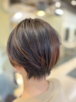 モア 下通店(MORE)&nbsp;ナチュラルハイライト・ショートボブ