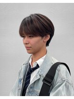 ソソ(soso)&nbsp;メンズ毛流れマッシュ/ニュアンスパーマ/韓国マッシュ