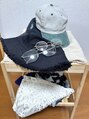 サニー美容室 可愛い帽子やアクセサリー集めが大好きです☆写真は一部です(笑)