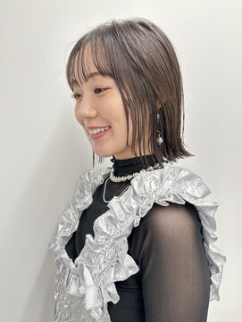 エアー 横浜(AIR) 【寺本】結べるボブレイヤーカットシースルー前髪