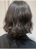大きめふわっとパーマ