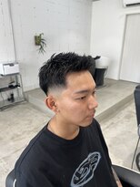 ヨロ(YOLO)&nbsp;スパイキーショート×フェード