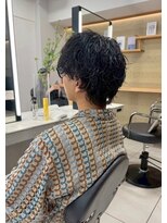 アフェクションカナヤマ(AffECTION kanayama) メンズ レイヤーカット パーマ ダブルカラー 髪質改善