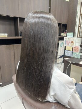 クリック 鎌取店 ブルー多めのアッシュブラウン