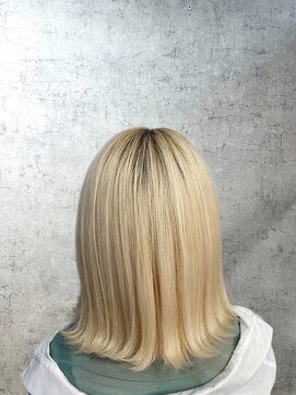 ティエル 町田店(tiel) 外ハネボブ×抜きっぱなし