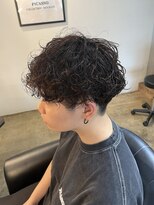 ビハインドザカーテン(BEHIND THE CURTAIN)&nbsp;無造作パーマ×マッシュショート×ショートレイヤー