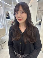 ユイマァル 岡山店(YUIMARL)&nbsp;20代30代ロング韓国レイヤー顔周りカット岡山レイヤーカット