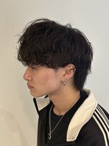 ニアウ 伊勢崎連取店(Niau)&nbsp;シャドウパーマルーズパーマ波巻きスパイラルパーマ眉毛