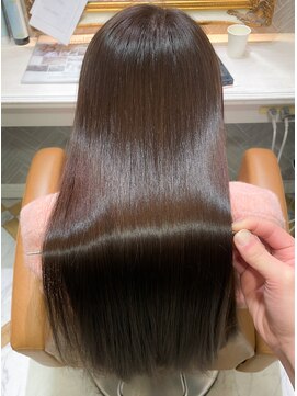 ロンド 銀座(Lond) ★Shina/黒髪ココアベージュ小顔レイヤー髪質改善縮毛矯正59