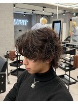 ラヴィット 横浜店(LUVIT) 【ウルフセンターパートツイストスパイラルパーマ】