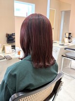 ジジ インターパーク 宇都宮(Gigi)&nbsp;アンブレラカラーでボルドーに♪