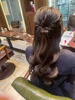 リック(Ric by KENJE)&nbsp;大人っぽハーフアップ