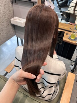 ジルヘアービカミ(Jill hair bikami) 髪質改善 ツヤ髪ストレート
