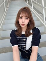 ロンド クラン 岡崎(Lond Clan)&nbsp;大人可愛いくびれミディ×ミルクティーブラウン