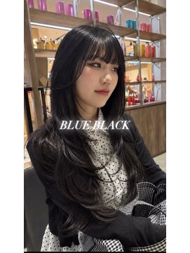 アヴァンス セブンパーク天美 松原店(AVANCE.) ブルーブラック髪質改善カラー