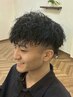 【ご新規様限定】カット+ツイストパーマ(眉毛カット付) ¥15000 → ¥12000