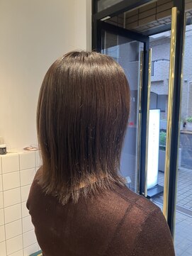 グラスバイネオリーブ 大倉山駅前店(grace by neolive) 透け感ブラウンベージュ