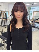 マロンブラウン10.23ハッシュカット