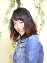 オーガニックサロン フェイス 梅田店(organic salon face) モノトーングラデーションでクールにキマる。ロートーンボブディ