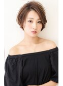 大人クールなナチュラルショート
