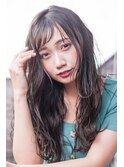 Aimee ゆるふわロング×クリスタルベージュ