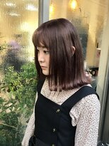 サムブリッジ(SOMEBRIDGE)&nbsp;☆★切りっぱなし、モカグレージュカラー★☆(SOMEBRIDGE 亀有)