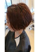毛先ワンカールボブ