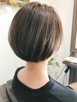 フープヘアー(HOOP.HAIR)&nbsp;ニュアンスショートボブ//ベージュカラー