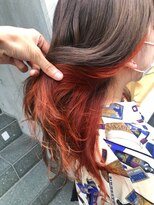 ビヨンドイー(beyond E)&nbsp;グレージュアプリコットオレンジ