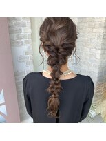 カシェ マエノヘタ(Cashe'e MAENOHETA)&nbsp;編みおろしアレンジ