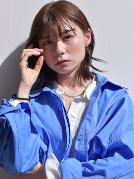 バロンフェム(baLon.fem) baLon.fem【yu-ma】アンニュイボブ 　ナチュラルアッシュ