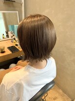 ナチュラル ヘアーデザイニング(Natural hair designing) #isghair  外ハネボブスタイル