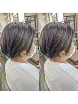 ヘアーサロン リバース(Hair Salon Rebirth)&nbsp;【防府/Rebirth】ダークグレー×カーキ