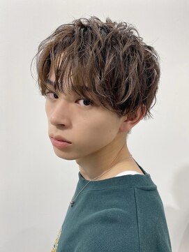 バイフィフス 原宿/表参道(by fifth) 波巻きツイストスパイラルパーマツーブロック刈り上げ