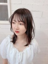 アトリエ ミム 二子玉川店(atelier mim) レイヤーカット×ミディアムヘア
