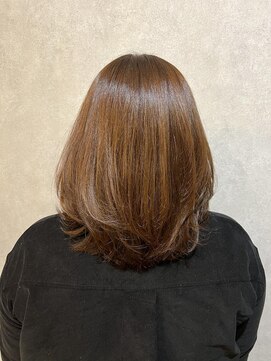 ウィスプ 赤羽店(wisp) ミディアム内巻きスタイル☆