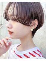 ガーデン オオタカノモリ(garden otakanomori)&nbsp;20代30代40代 ショコラアッシュ　大人ショートボブ 前髪ありb