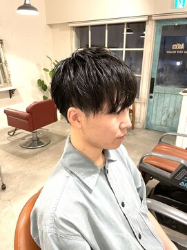 アンティコ(Antico) ナチュラルマッシュモテ髪ショート束感ツーブロック流行フェード