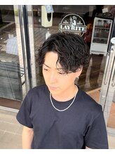 フォーシー(For.c.c.c.c) 波巻きパーマ[埼玉/川口/浦和/越谷/東川口/メンズパーマ/メンズ