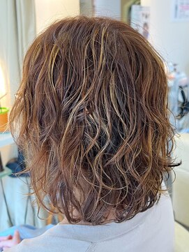 ヘアープロデュース ケー(HairProduceK) 30代40代<明るい白髪ぼかし>ナチュラル透明感アッシュブラウン