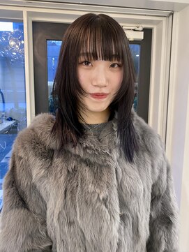 シイ(SIE) サイドレイヤー地毛風カラー